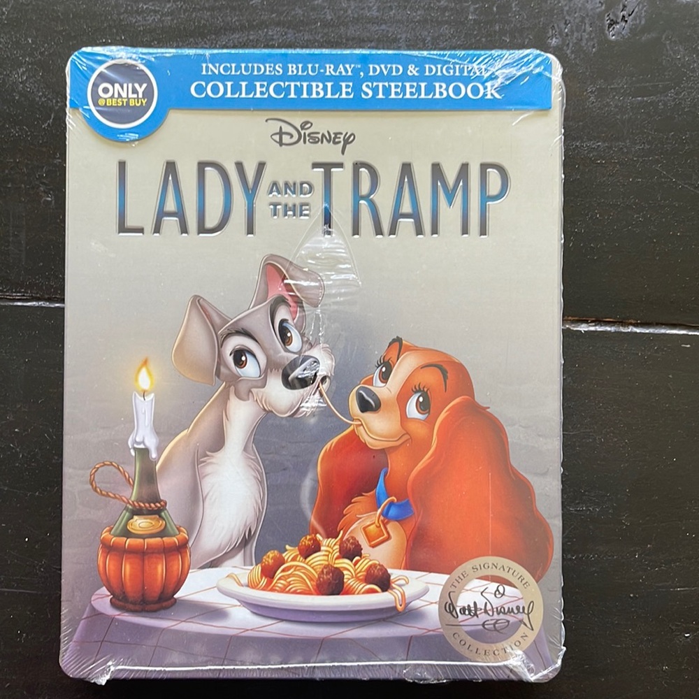 Lady and the tramp collectors steel book